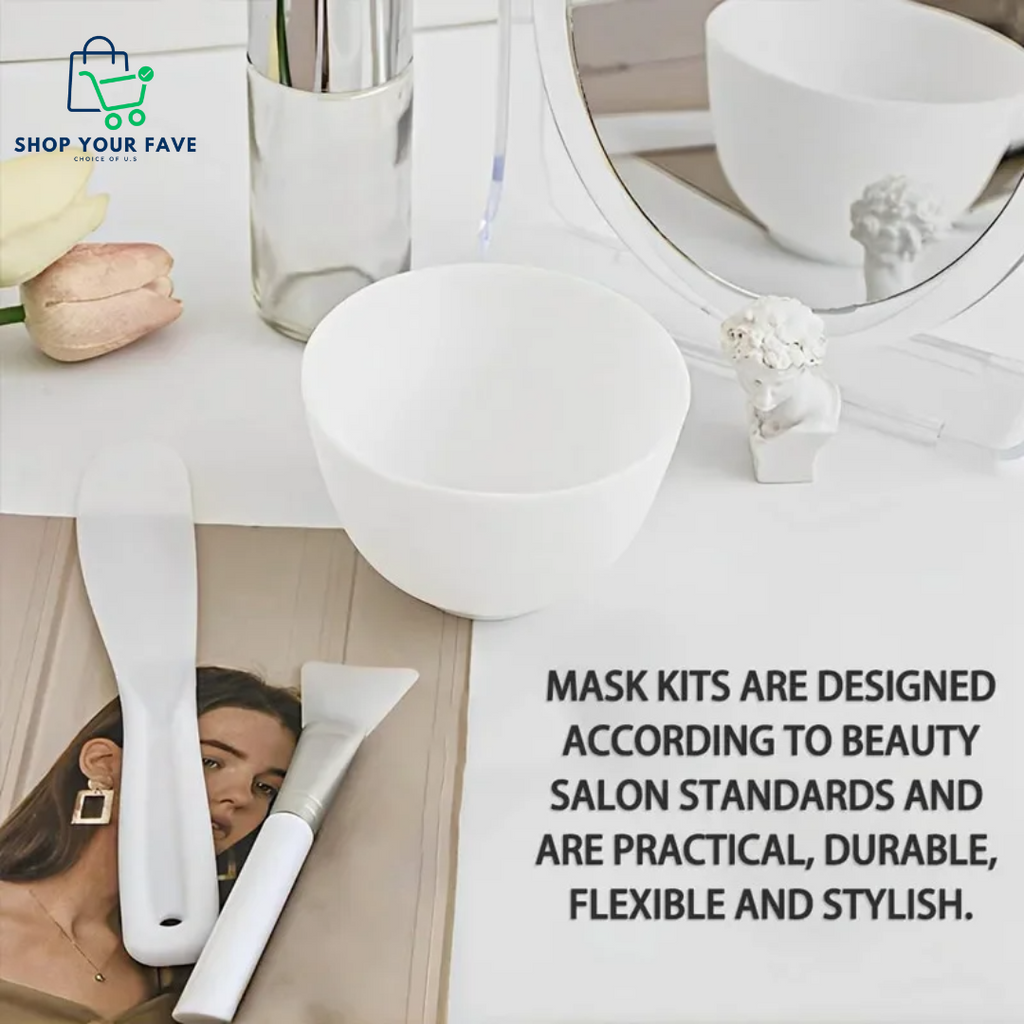 Silicone Face Mask Mixing Bowl