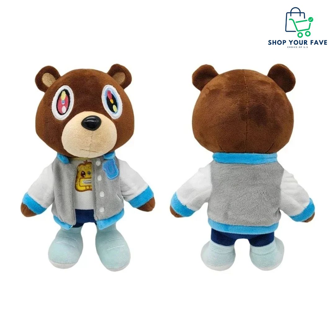 Kawaii Dropout Bear Plush Toy
