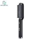 2-in-1 Hair & Beard Straightener Brush