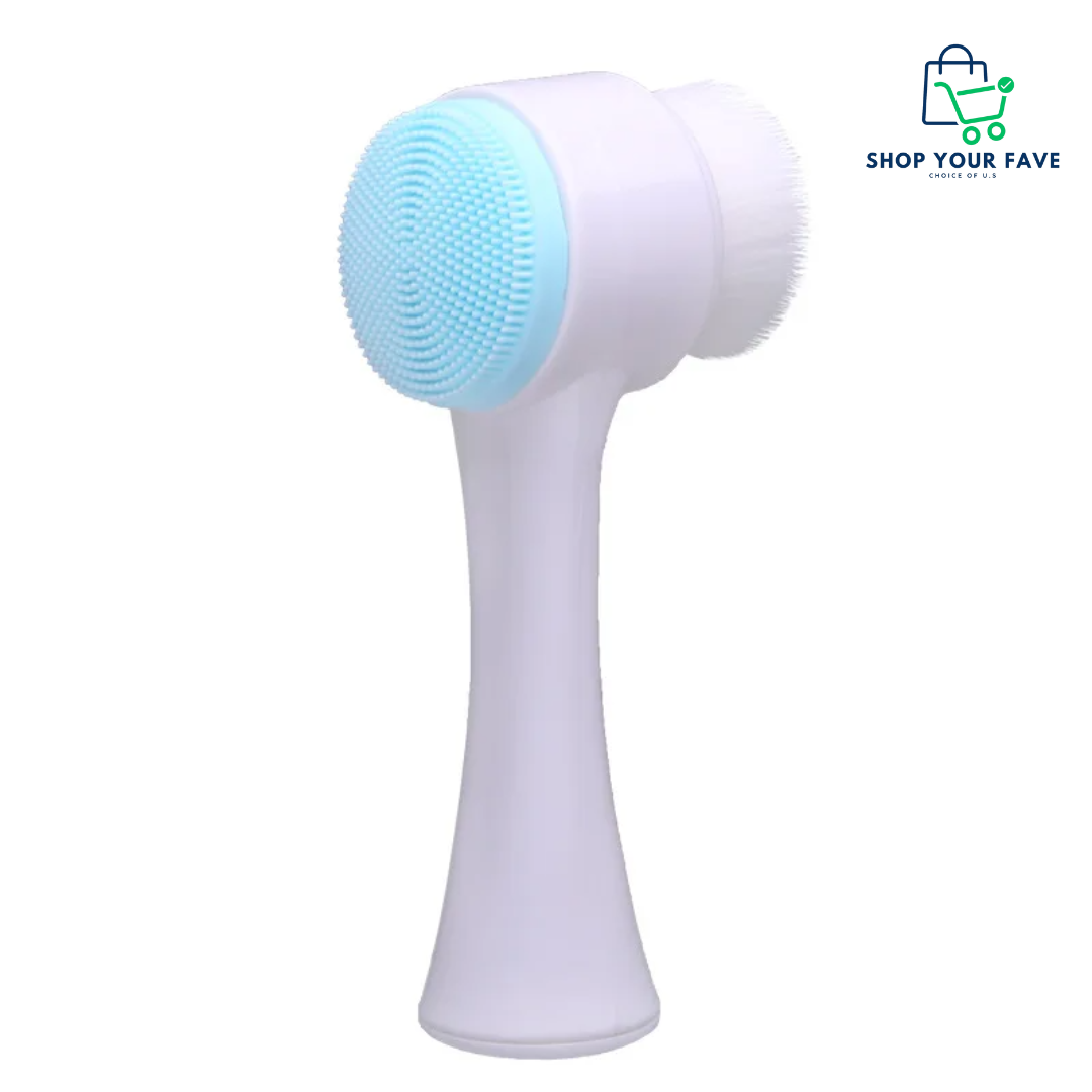 Dual-Sided Silicone Face Brush