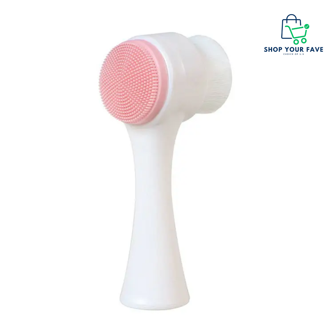 Dual-Sided Silicone Face Brush